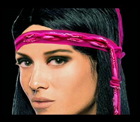 Aponi - Damen T-shirt schwarz mit Print